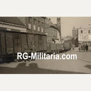 Original WW2 German Photo - Wehrmacht in Oostburg, Zeeland, Holland