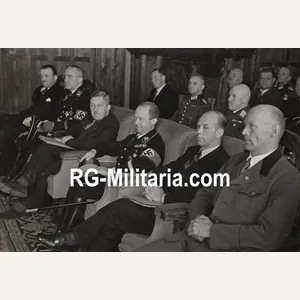 Original WW2 German Press Photo - Kyffhäuserbund Reichskriegerführer Generalmajor SS-Gruppenführer …