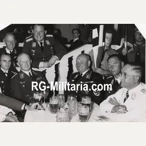 Original WW2 German Press Photo - NSFK NS Fliegerkorps gathering …