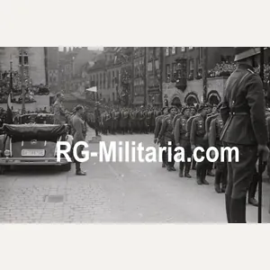 Original WW2 German Press Photo - NSFK NS Fliegerkorps parade, …