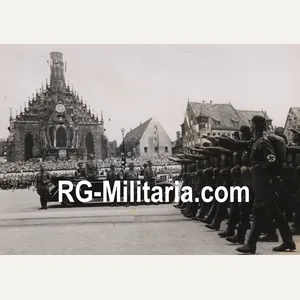 Original WW2 German Press Photo - NSFK NS Fliegerkorps parade, …