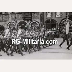 Original WW2 German Press Photo - NSFK NS Fliegerkorps music …