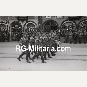 Original WW2 German Press Photo - NSFK NS Fliegerkorps music …