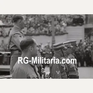 Original WW2 German Press Photo - NSFK NS Fliegerkorps parade, …