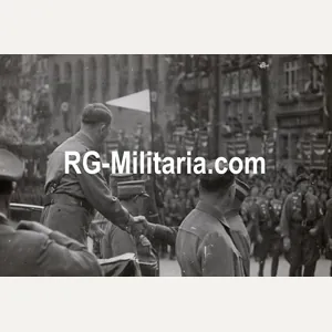 Original WW2 German Press Photo - NSFK NS Fliegerkorps parade, …