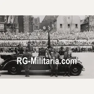 Original WW2 German Press Photo - NSFK NS Fliegerkorps parade, …