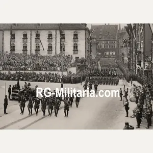 Original WW2 German Press Photo - NSFK NS Fliegerkorps parade …