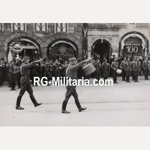 Original WW2 German Press Photo - NSFK NS Fliegerkorps parade, …