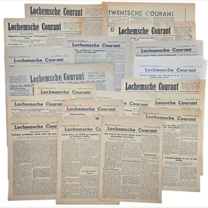 Original WW2 Dutch Newspaper - Lochemsche Courant late war set …