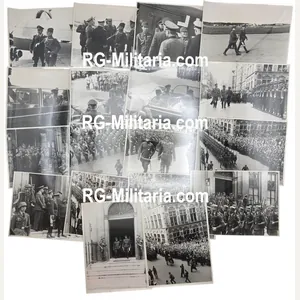 Original WW2 German Photo Series - Visit of Japanese General …