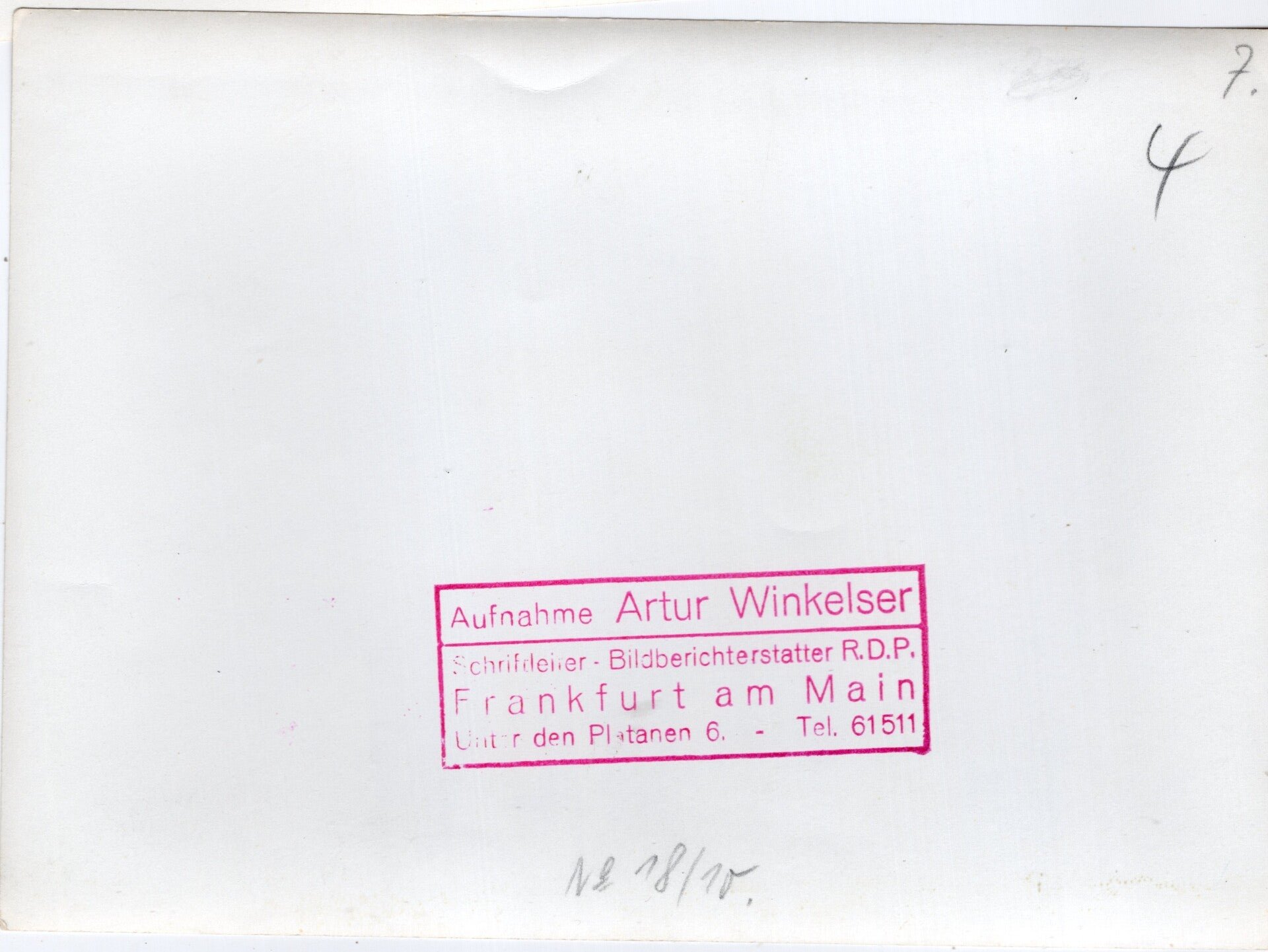 Original WW2 German Press Photo - Adolf Hitler and Friedrich Christiansen at the Reichsparteitag Nürnberg (1938) — image 2