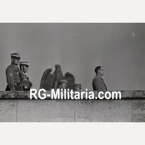 Original WW2 German Press Photo - Friedrich Christiansen, Hermann Göring …