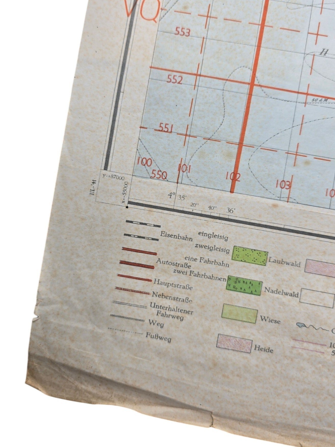 Original WW2 German Map - Sonderausgabe West Den Helder (1941) — image 4