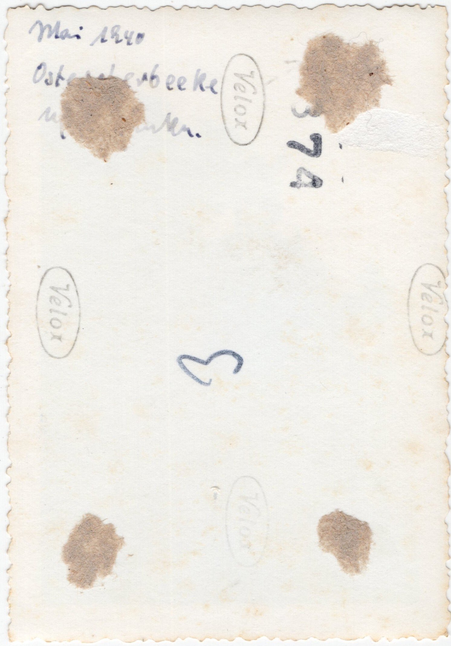 Original WW2 German Photo - Wehrmacht soldier in Holland, Cafe Nieuwbrug, Pier Roman — image 2