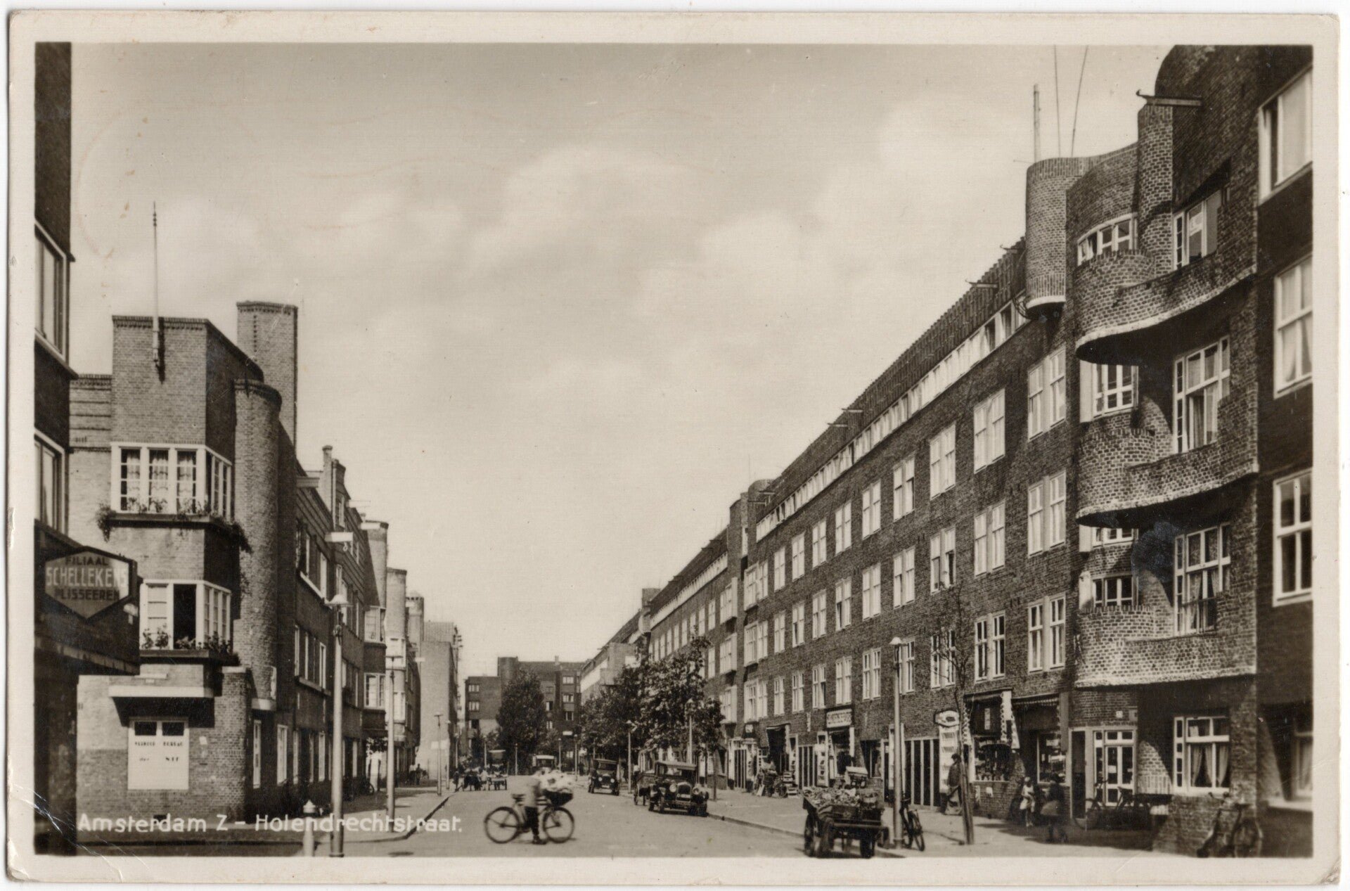 Original Dutch WW2 Postcard - Letter Deutsche Dienstpost Niederlande, Amsterdam — image 2