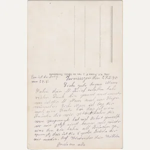 Original Dutch WW2 Postcard - Feldpost Terneuzen May (1940)