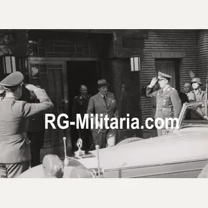 Original WW2 German Press Photo - Hermann Göring leaving the …