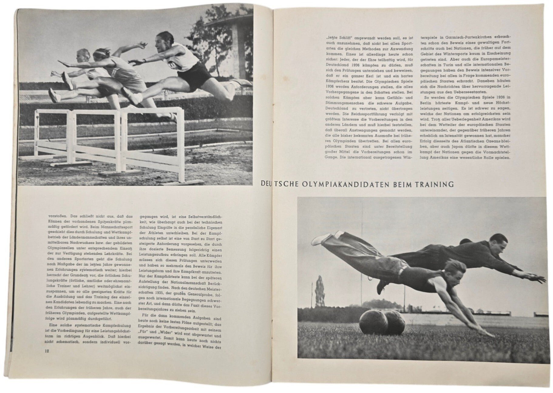 Original WW2 German Magazine - Olympische Spiele Nummer 2 (1935) — image 4