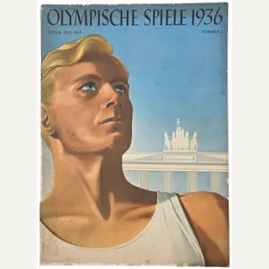 Original WW2 German Magazine - Olympische Spiele Nummer 2 (1935)