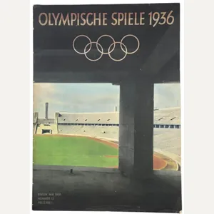 Original WW2 German Magazine - Olympische Spiele Nummer 12 (1936)