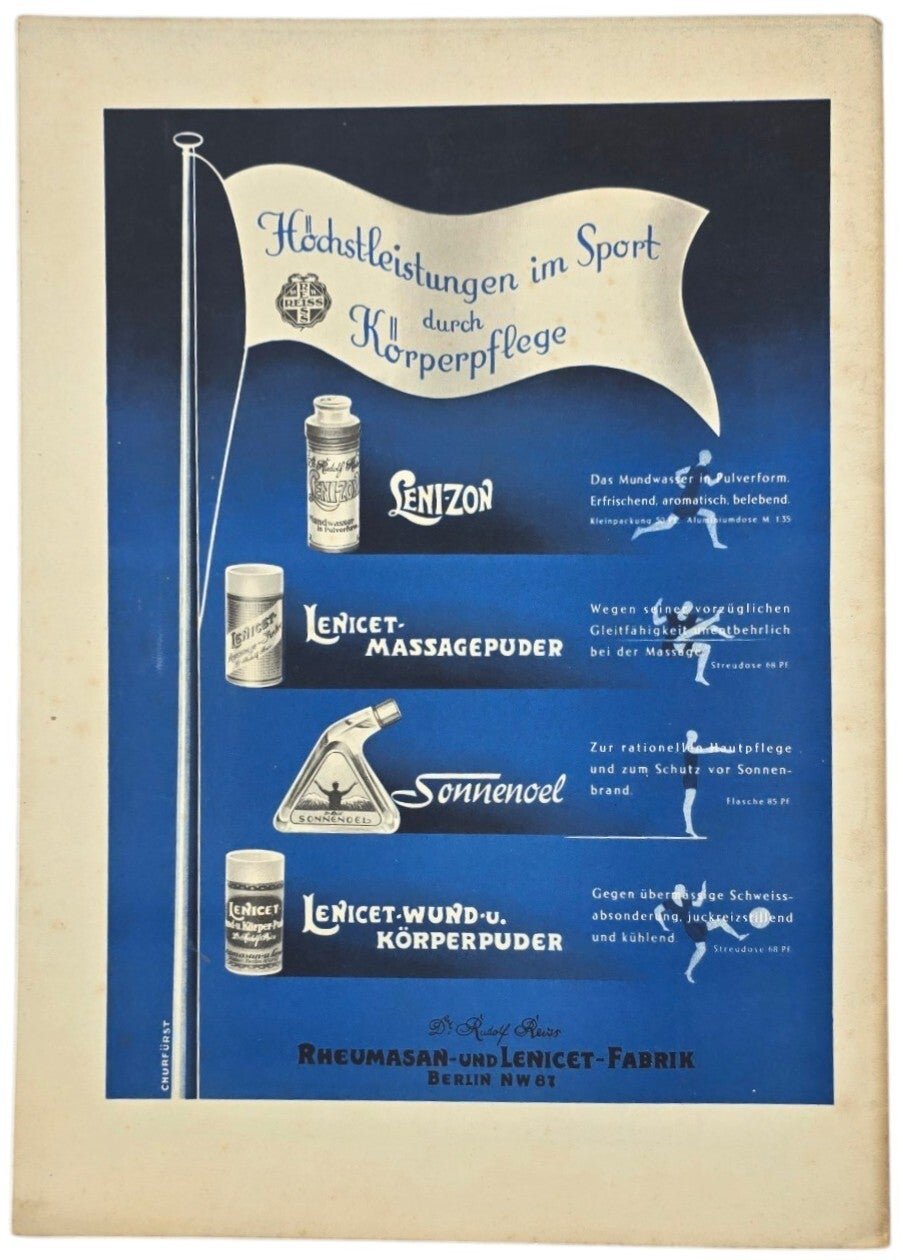 Original WW2 German Magazine - Olympische Spiele Nummer 13 (1936) — image 5