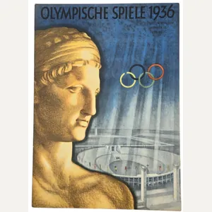 Original WW2 German Magazine - Olympische Spiele Nummer 13 (1936)