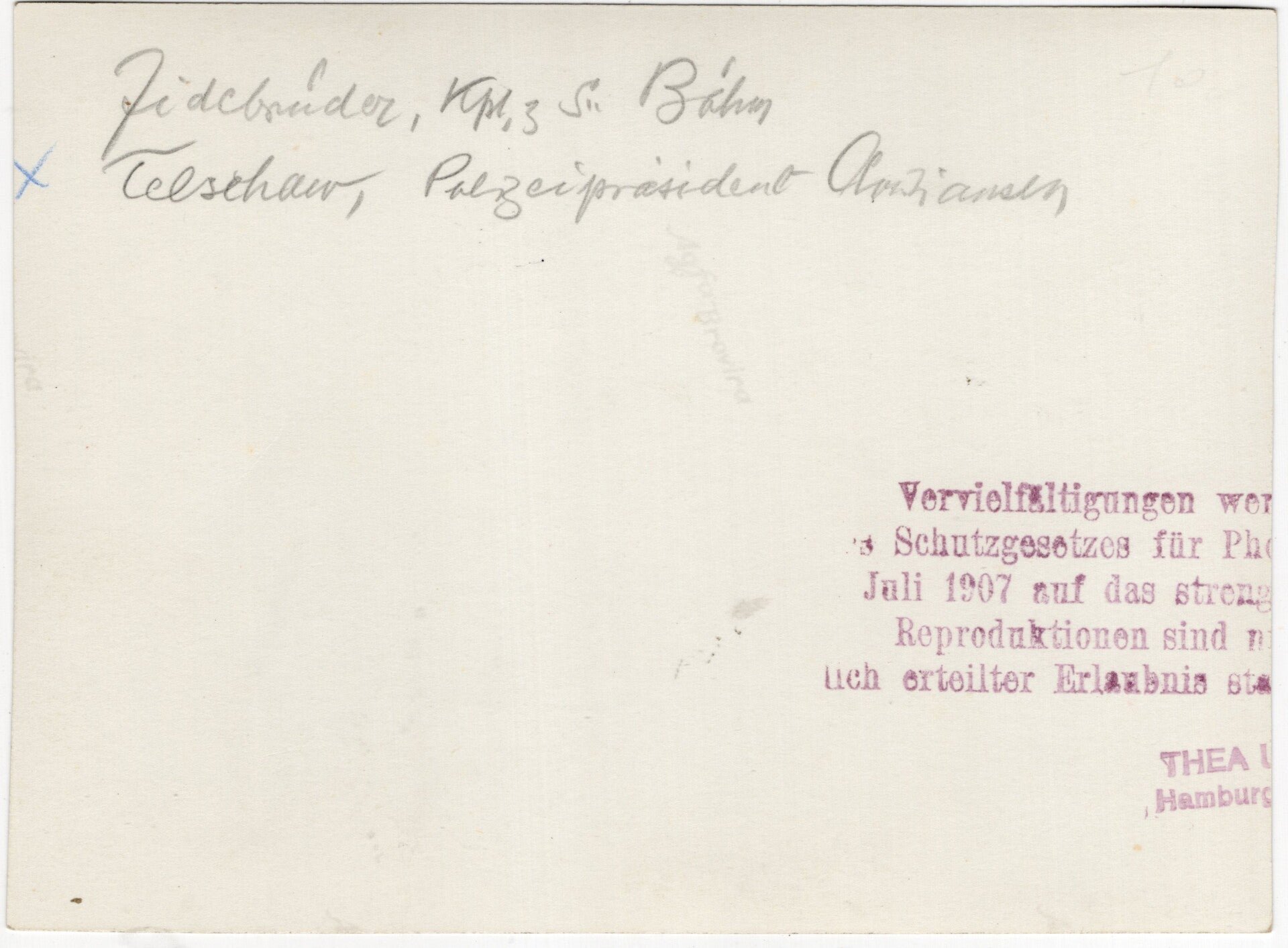 Original WW2 German Press Photo - Friedrich Christiansen with NSDAP officials — image 2