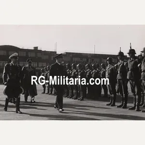 Original WW2 German Press Photo - Luftwaffe with French marine …