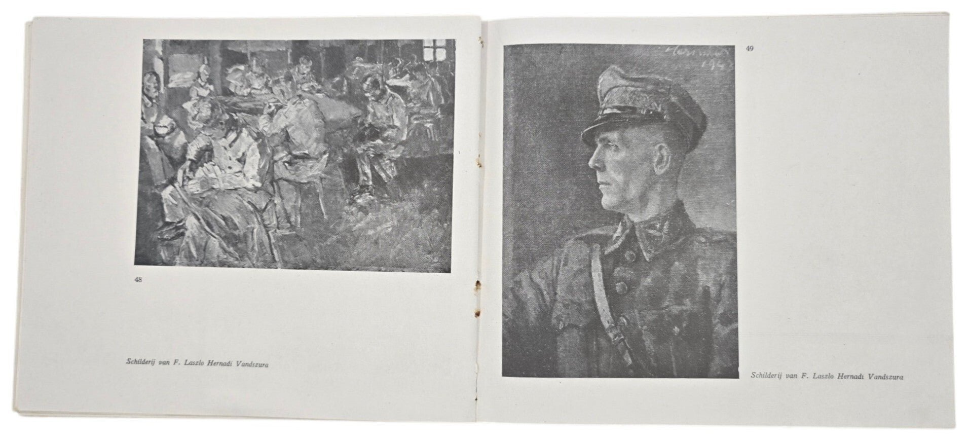 Original WW2 Dutch Collaboration NAD Brochure - Kunstenaars zien den Arbeidsdienst, Exhibition (1943) — image 5