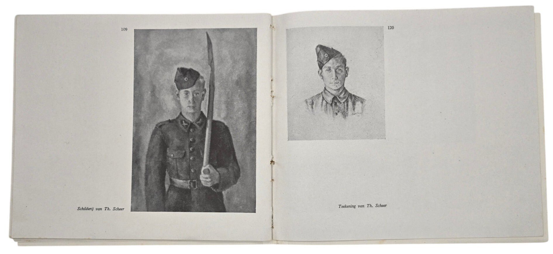 Original WW2 Dutch Collaboration NAD Brochure - Kunstenaars zien den Arbeidsdienst, Exhibition (1943) — image 7