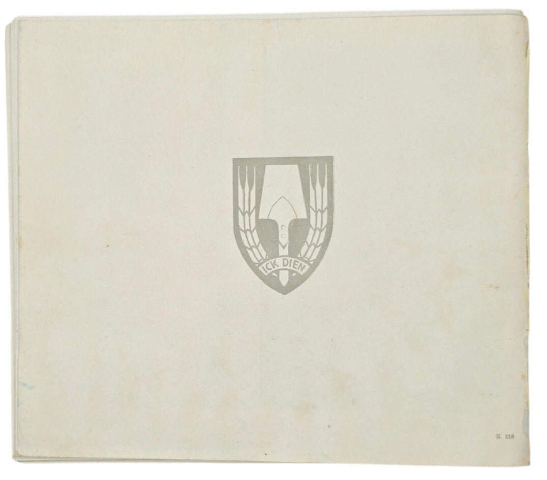 Original WW2 Dutch Collaboration NAD Brochure - Kunstenaars zien den Arbeidsdienst, Exhibition (1943) — image 9