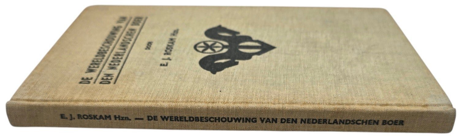 Original WW2 Dutch Collaboration NSB Book - De Wereldbeschouwing van den Nederlandschen Boer, E. J. Roskam (1939) — image 10