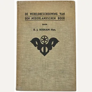Original WW2 Dutch Collaboration NSB Book - De Wereldbeschouwing van …