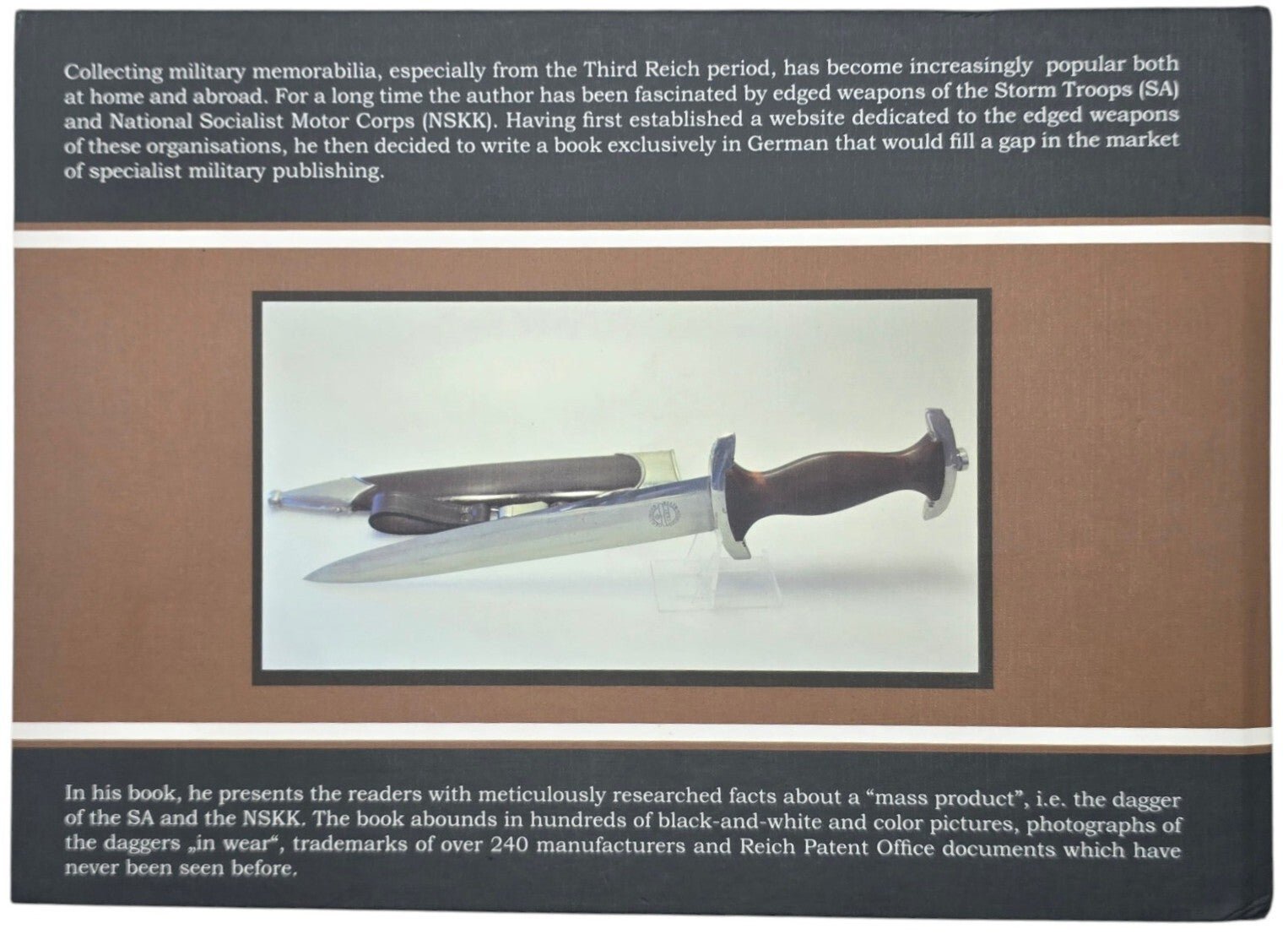 Original English Book – The Service Daggers of the S.A. and the N.S.K.K., Ralf Siegert (2009) — image 8