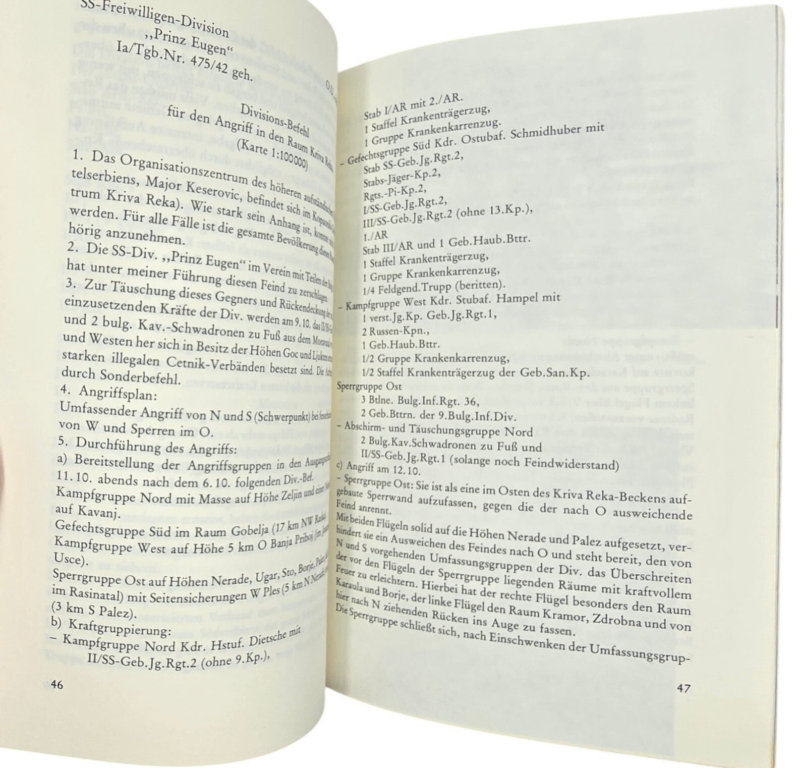 Original German Book – „Vorwärts Prinz Eugen!', Geschichte der 7. SS-Freiwilligen-Gebirgs-Division „Prinz Eugen', Otto Kumm (1978) — image 3