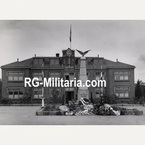 Original WW2 Dutch Press Photo - LVA Luchtvaartafdeeling gathering Soesterberg, …
