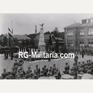 Original WW2 Dutch Press Photo - LVA Luchtvaartafdeeling gathering Soesterberg, …