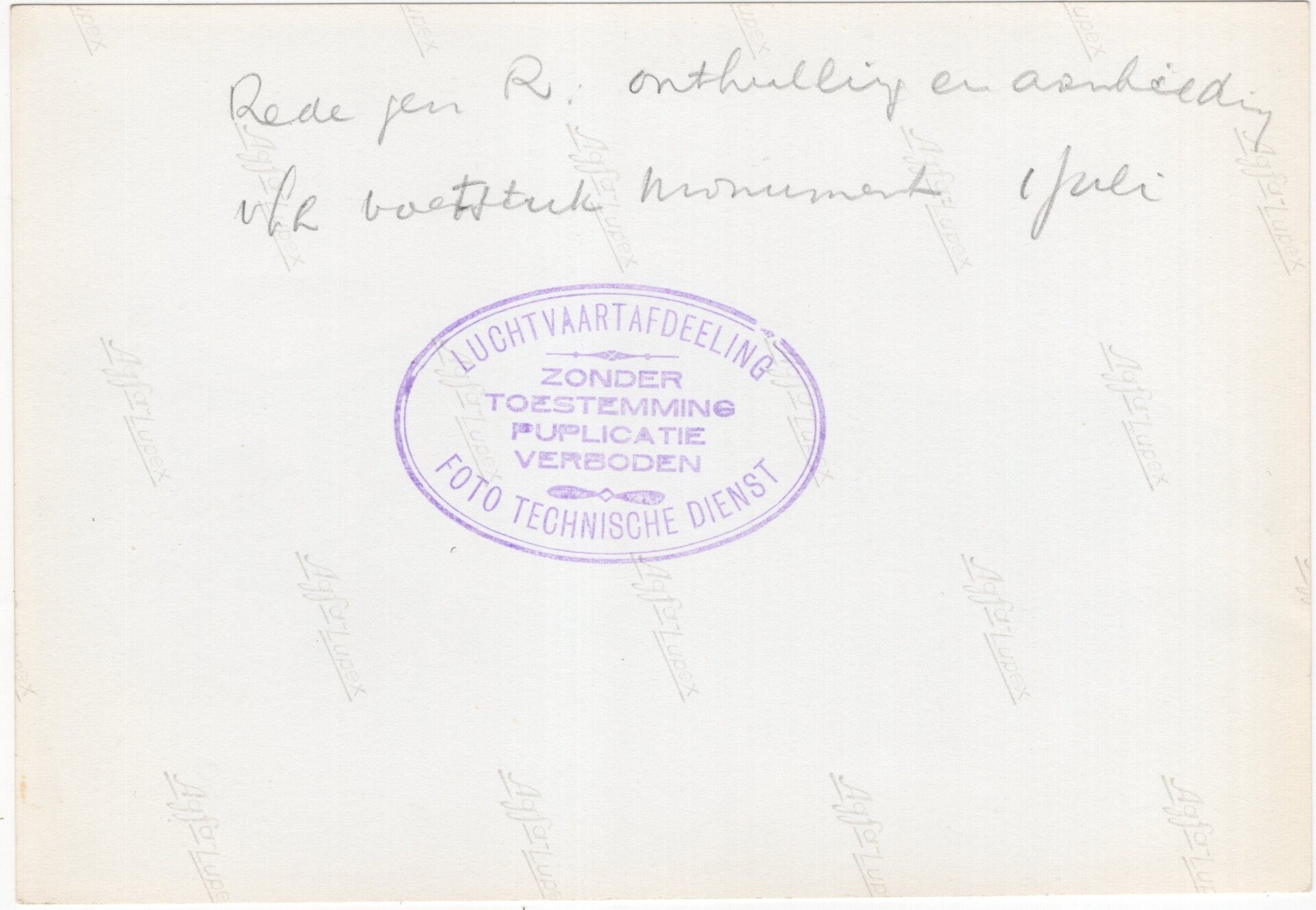 Original WW2 Dutch Press Photo - LVA Luchtvaartafdeeling gathering Soesterberg, July, Speech (1938) — image 2