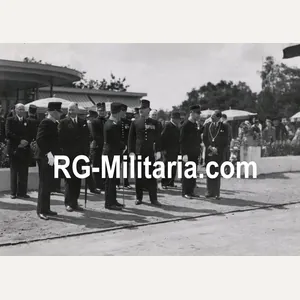 Original WW2 Dutch Press Photo - LVA Luchtvaartafdeeling gathering Soesterberg, …