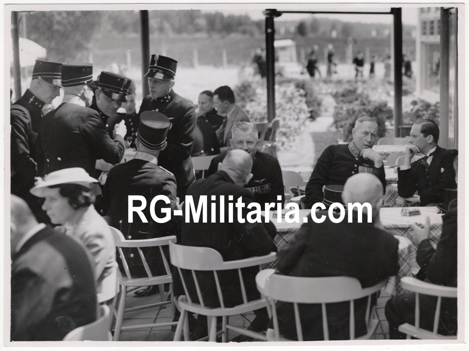 Original WW2 Dutch Press Photo - LVA Luchtvaartafdeeling gathering Soesterberg, July (1938) — image 3