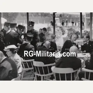 Original WW2 Dutch Press Photo - LVA Luchtvaartafdeeling gathering Soesterberg, …