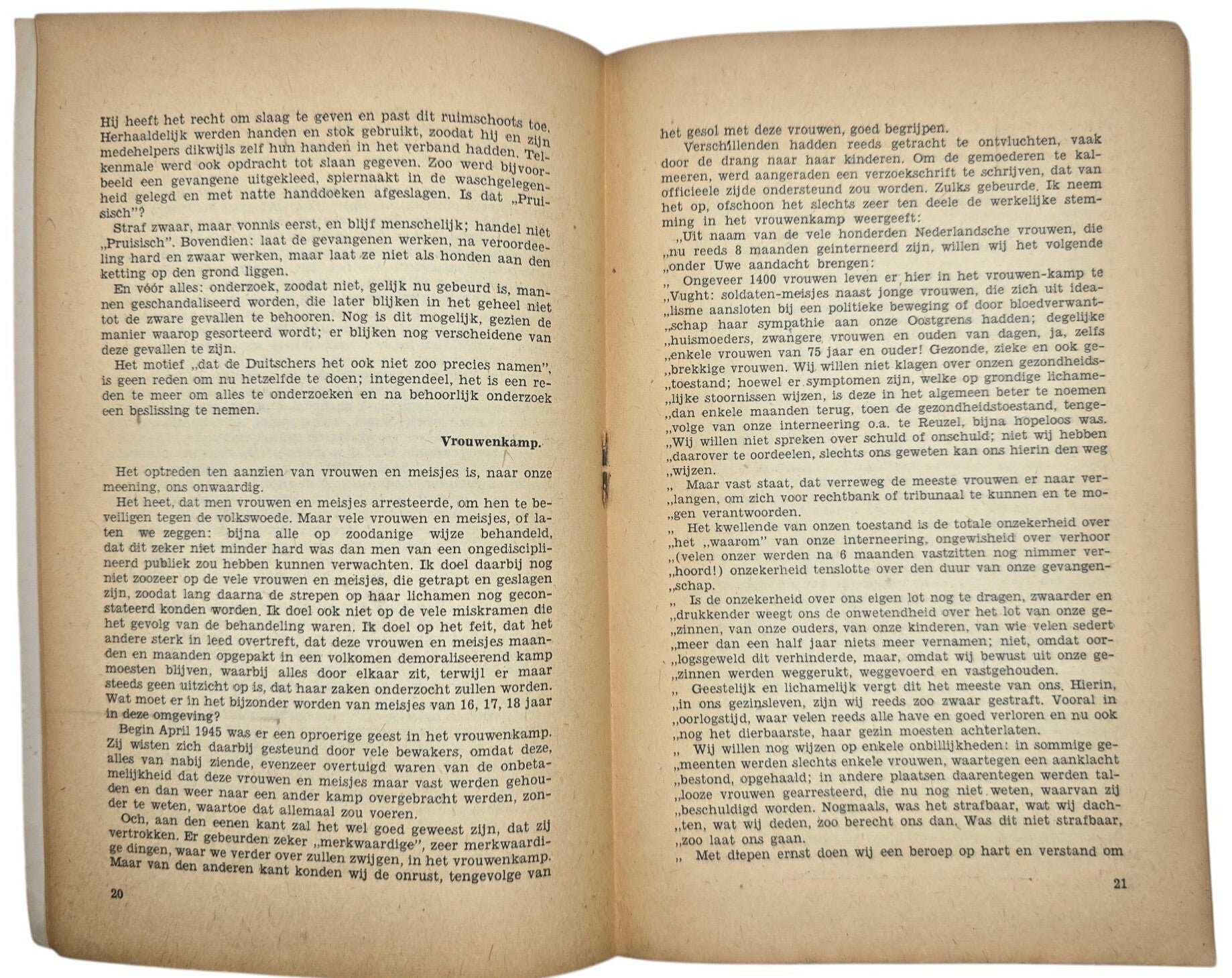 Original WW2 Dutch Collaboration Brochure - Pruisische Practijken in Herrijzend Nederland, Arnold Meijer (1945) — image 3