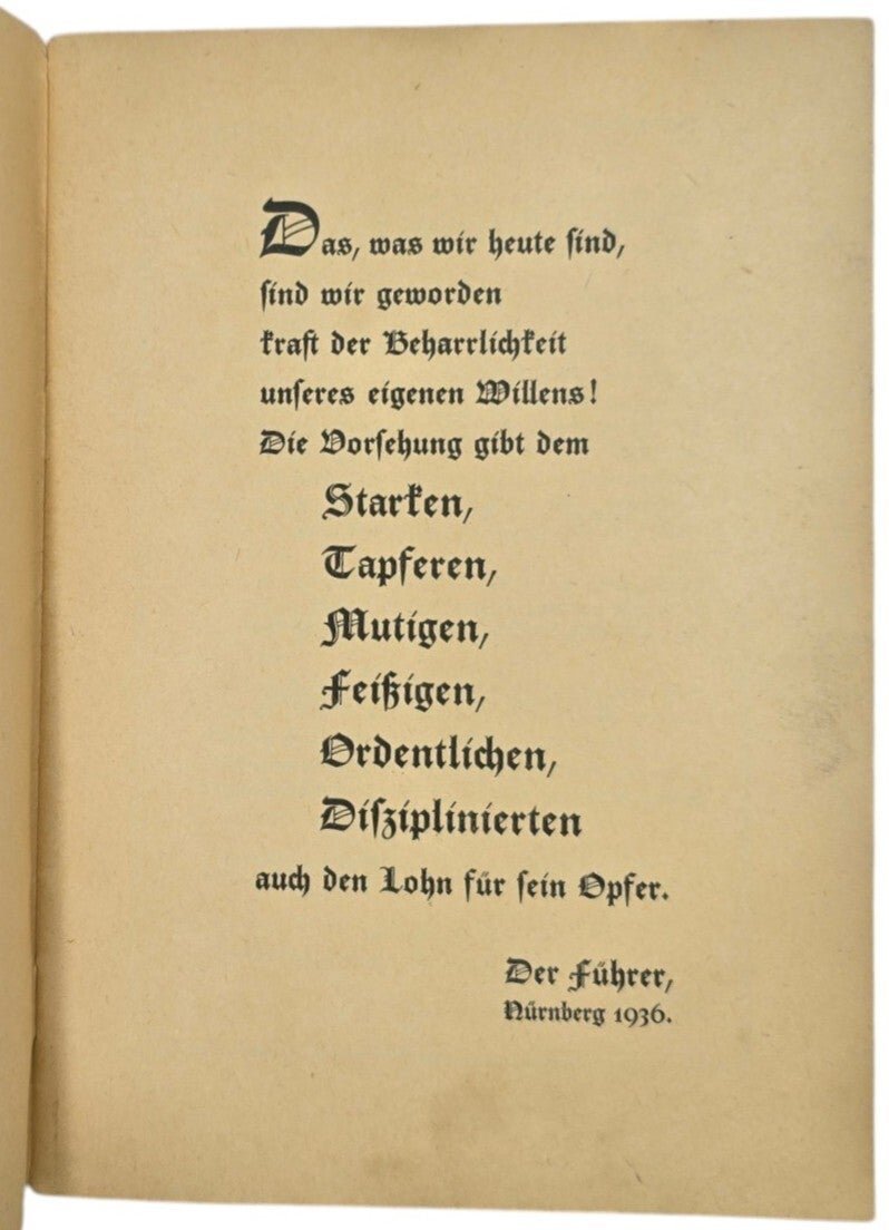 Original WW2 German HJ Magazine - HJ Führerdienst Gebiet Tirol (33) Folge 1 (1939) — image 2