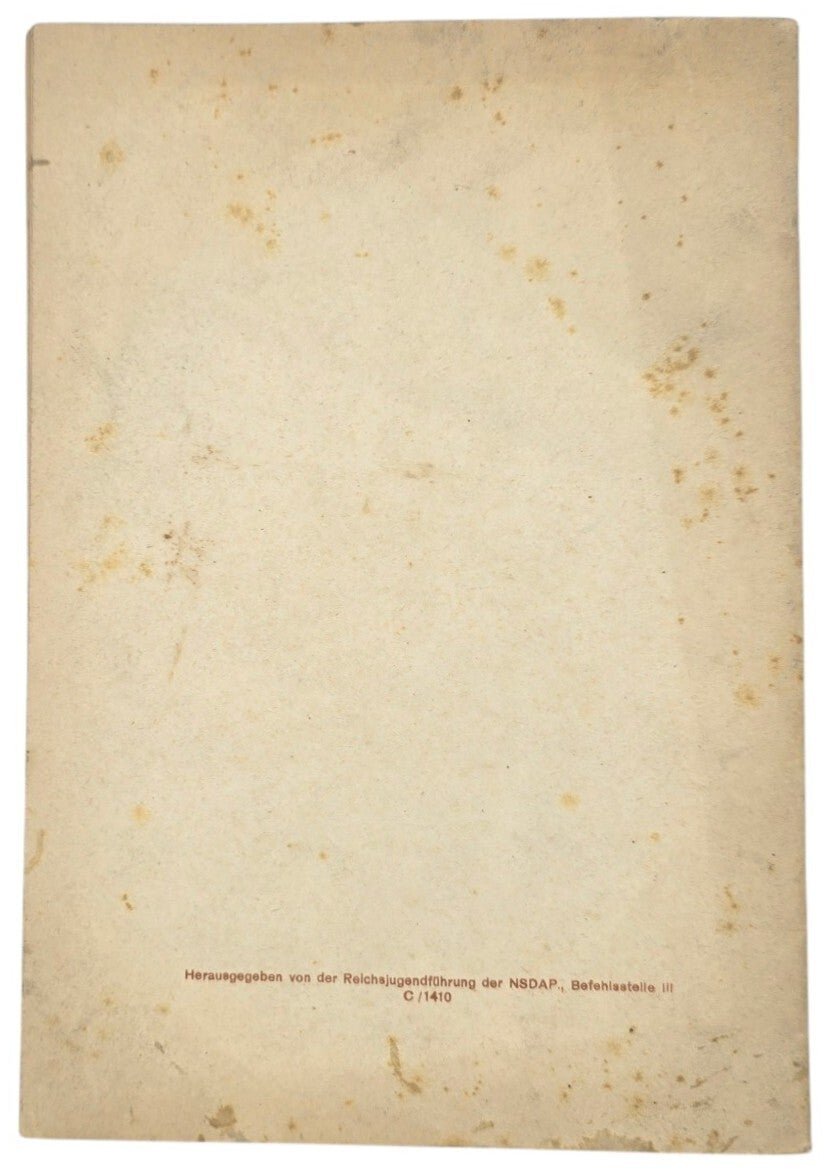 Original WW2 German HJ Magazine - Schulungsdienst der Hitlerjugend DJ Folge 5 (1941) — image 4