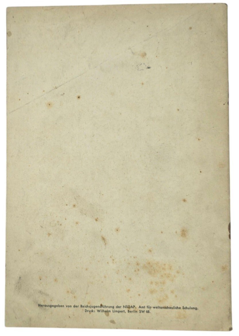 Original WW2 German Magazine - HJ Hitler Jugend Die Kameradschaft Ausgabe A Folge 9 (1939) — image 4