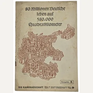 Original WW2 German Magazine - HJ Hitler Jugend Die Kameradschaft …