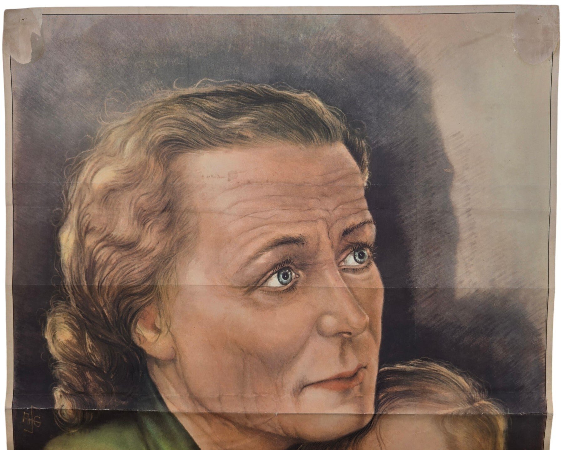 Original WW2 Dutch Collaboration NSB Poster - Ik stem Mussert (1937) — image 2