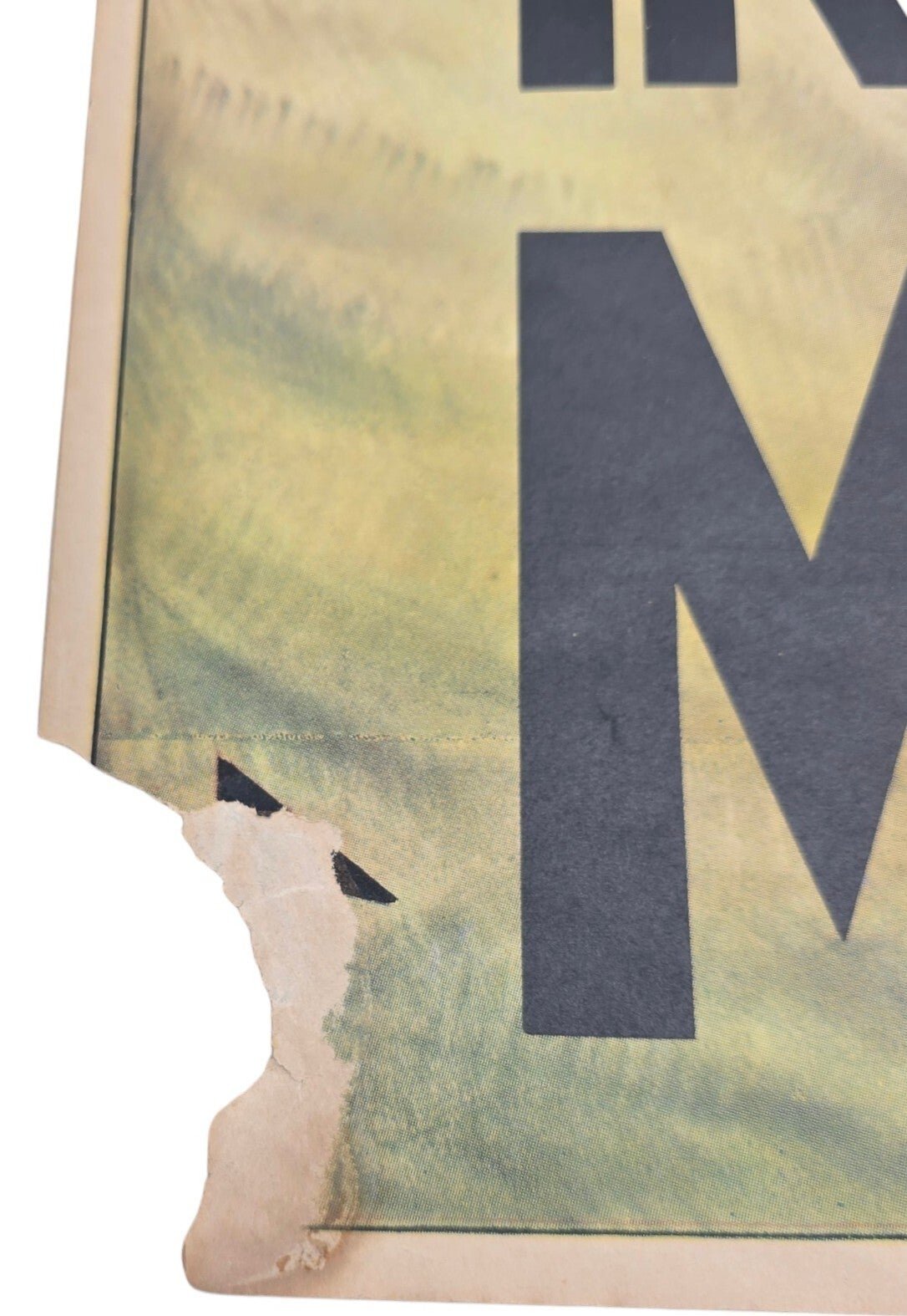 Original WW2 Dutch Collaboration NSB Poster - Ik stem Mussert (1937) — image 4