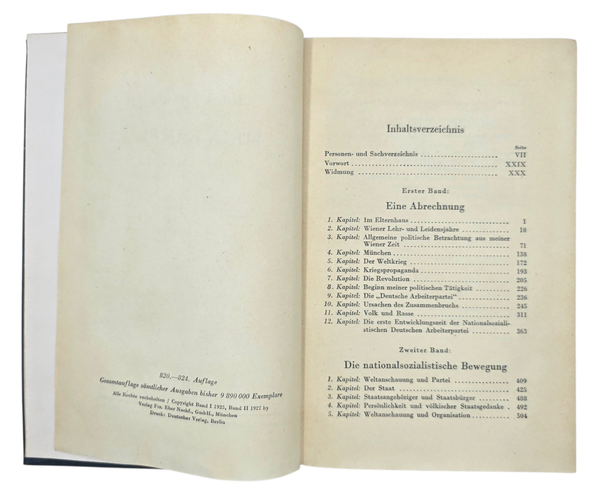 Original WW2 German Book - Mein Kampf, Adolf Hitler (1941) — image 3