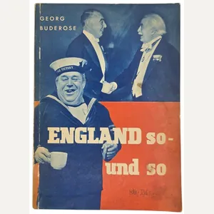 Original WW2 German Brochure - England So- und So, Georg …